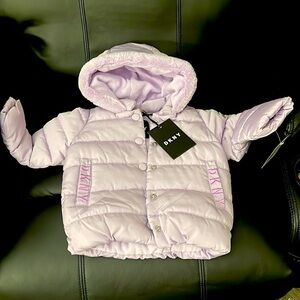 DKNY warm coat for babies